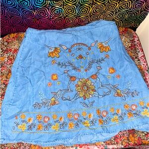 Blue pepper size medium skirt